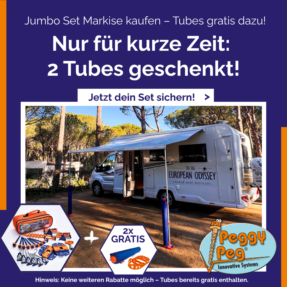 Jumbo Markisen Bundle + 2 x Fix&Go Tubes geschenkt (BP222)