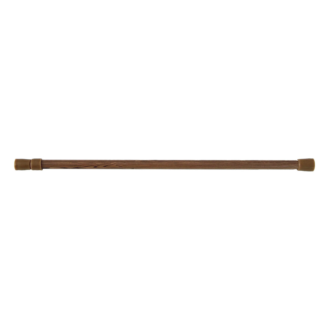 barkeeper® Aluminium Long (L) 41-71cm oak • Pack of 2 • Tension rod