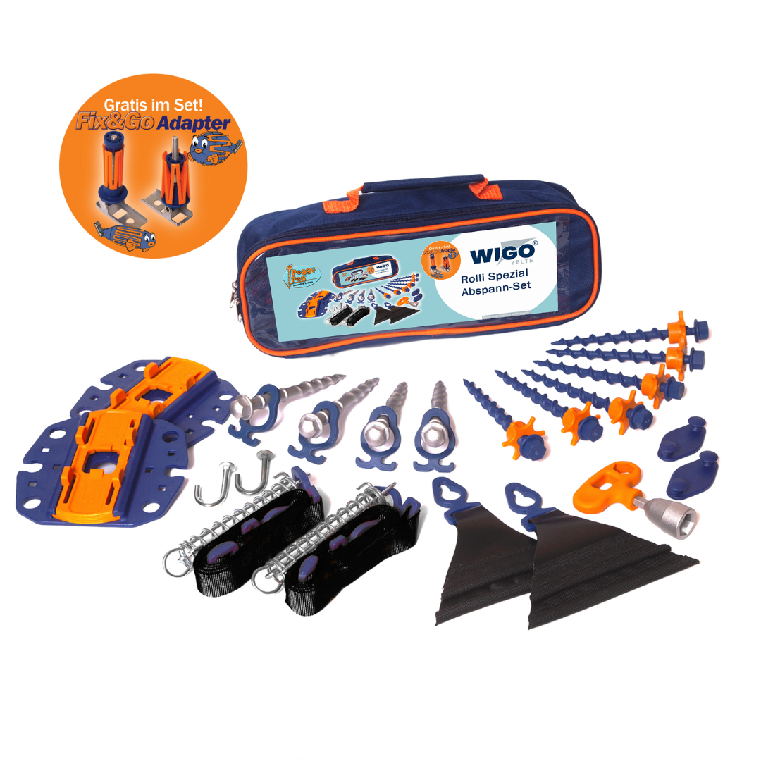 WIGO Rolli Set • Set inkl. Tasche (PP96) • Nur für WIGO Rolli Markisen –  Peggy Peg Shop
