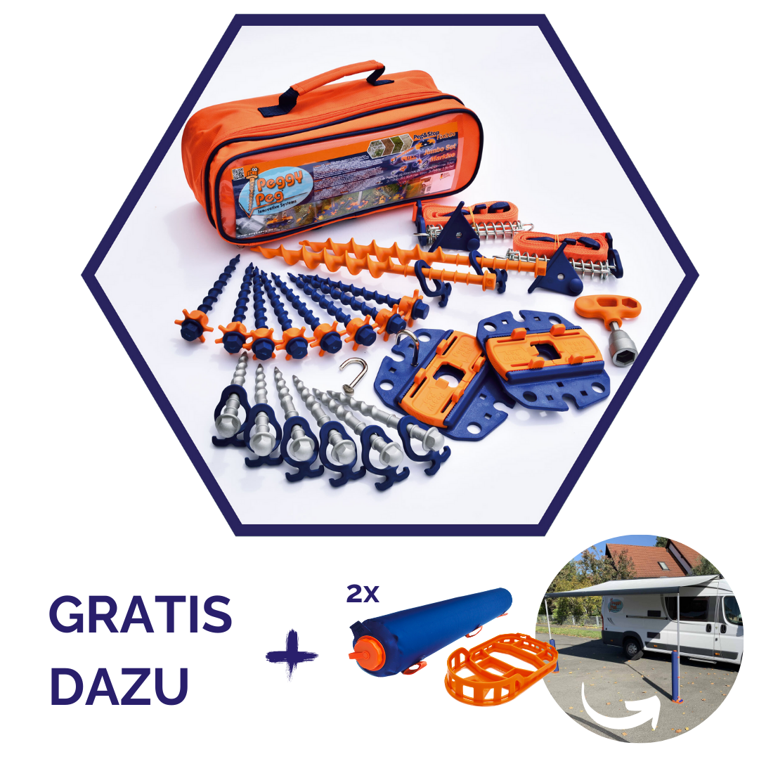 poppe markisen loxstedt Jumbo Markisen Bundle + 2 x Fix&Go Tubes geschenkt (BP222) – Peggy Peg Shop