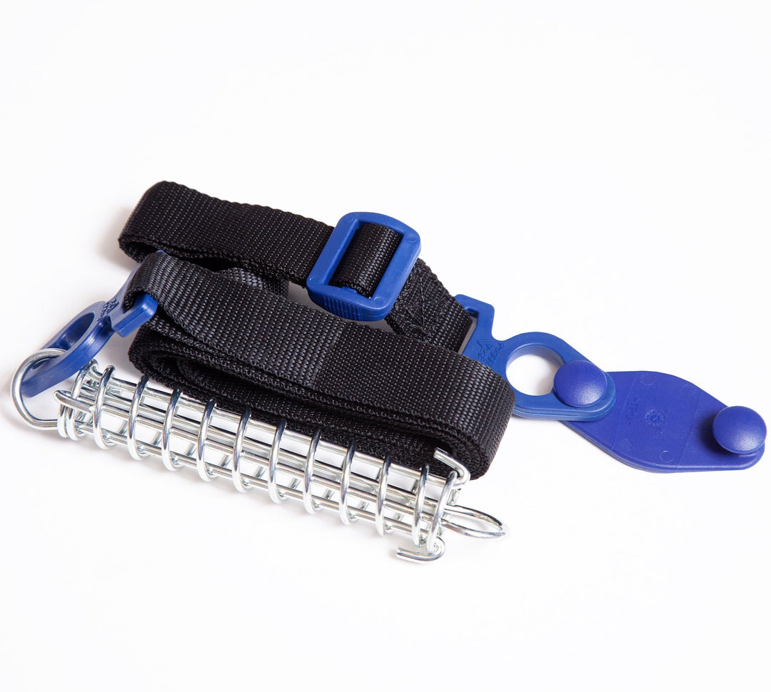 WIGO Tie Strap 2.0 (1,5m - 2,6m) • Einzelteil (P25BK-CW) • verstellbarer Markisenspanngurt