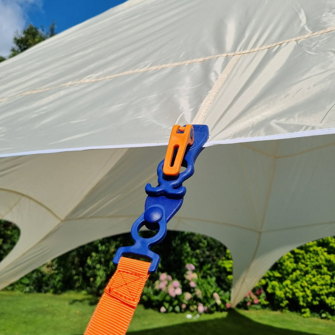 270° & TieDown kit • Set incl. bag • For (4x4/off-road) cars with 270° awnings & for additional tie down