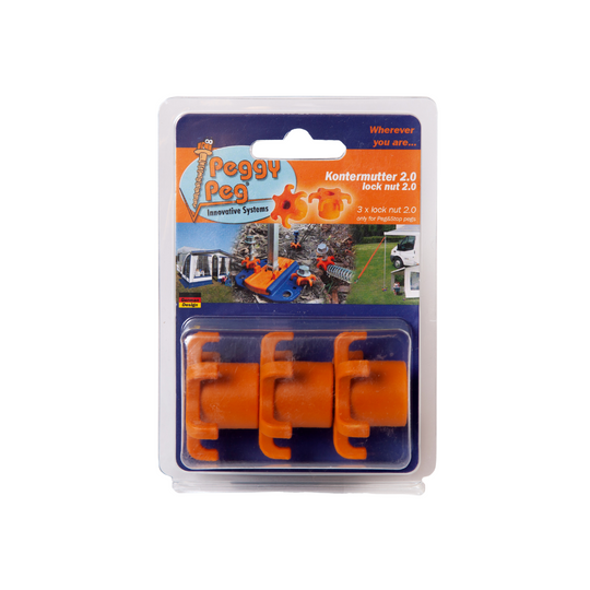 PP29 - PP Kontermutter 2.0 Peg&Stop • 3er-Pack