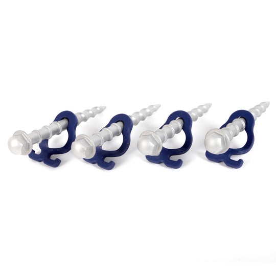 Hit-in Screw-out Peg Hardcore Peggy (HC) 15cm • Pack of 4 (HP61) • for Stony / Rocky Ground