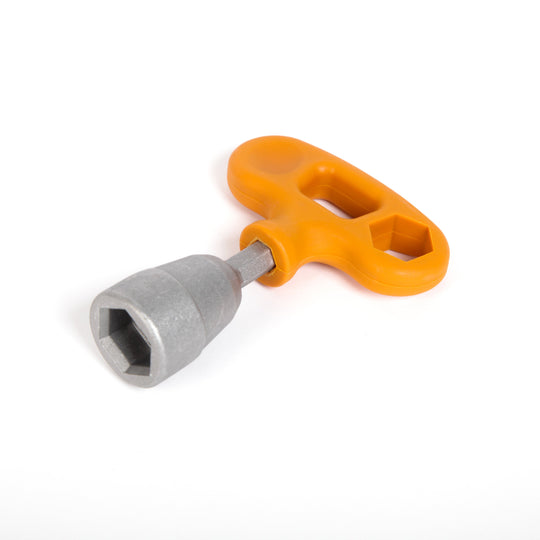Kombi Tool Alu • 2-teilig (HP68) • Aluminium Schraubwerkzeug für alle Peggy Peg Schraubheringe