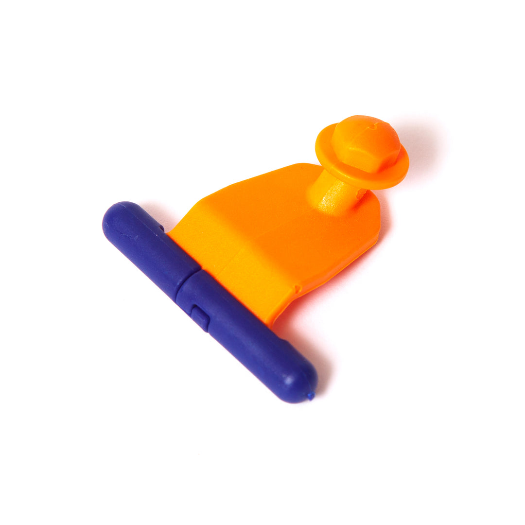 Croc-Adapter • 4er-Pack (PP17) • 5mm & 8mm Kederschienen Adapter für Crocodiles & TieStrap