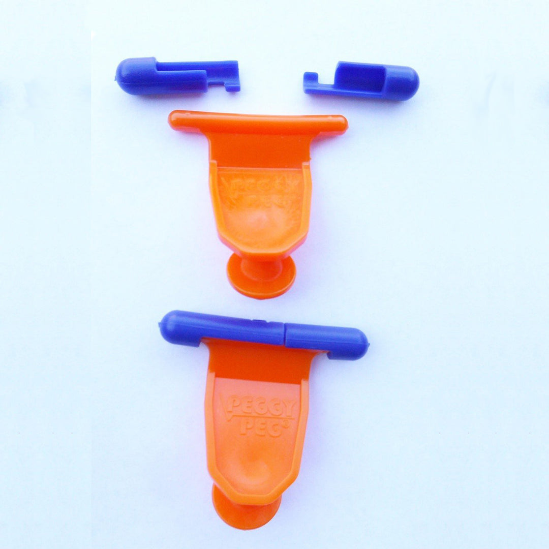 Croc-Adapter • 4er-Pack (PP17) • 5mm & 8mm Kederschienen Adapter für Crocodiles & TieStrap