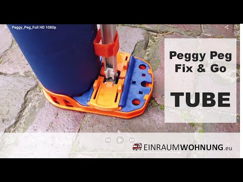 Fix&Go Tube • Einzelteil (PP22) • Auch auf Asphalt sicherer Halt für Ihre Markise