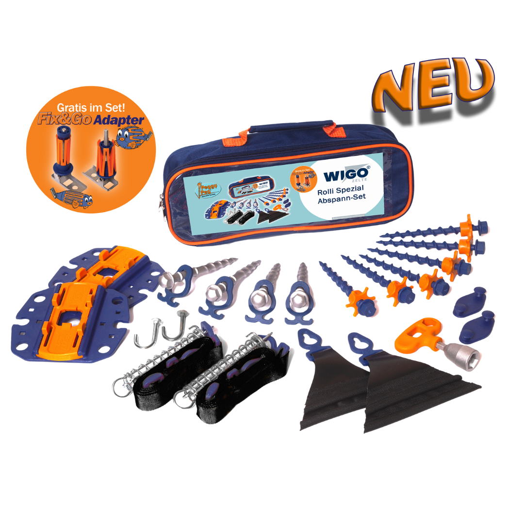 WIGO Rolli Set • Set inkl. Tasche (PP96) • Nur für WIGO Rolli Markisen