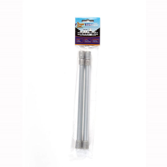 barkeeper® Aluminium Medium (M) 26-44cm silver • Pack of 2 • Tension rod
