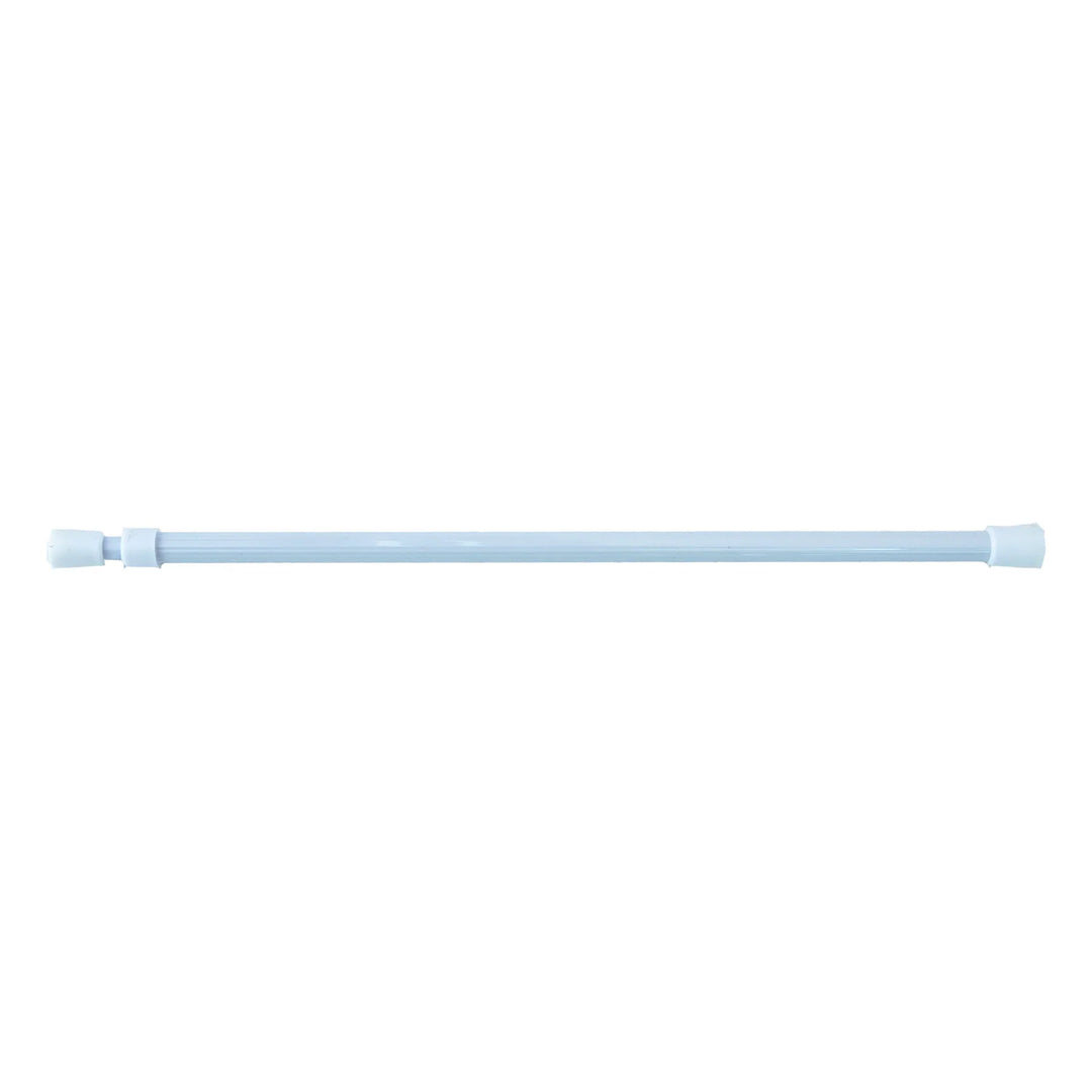 barkeeper® Aluminium Long (L) 41-71cm white • Pack of 2 • Tension rod