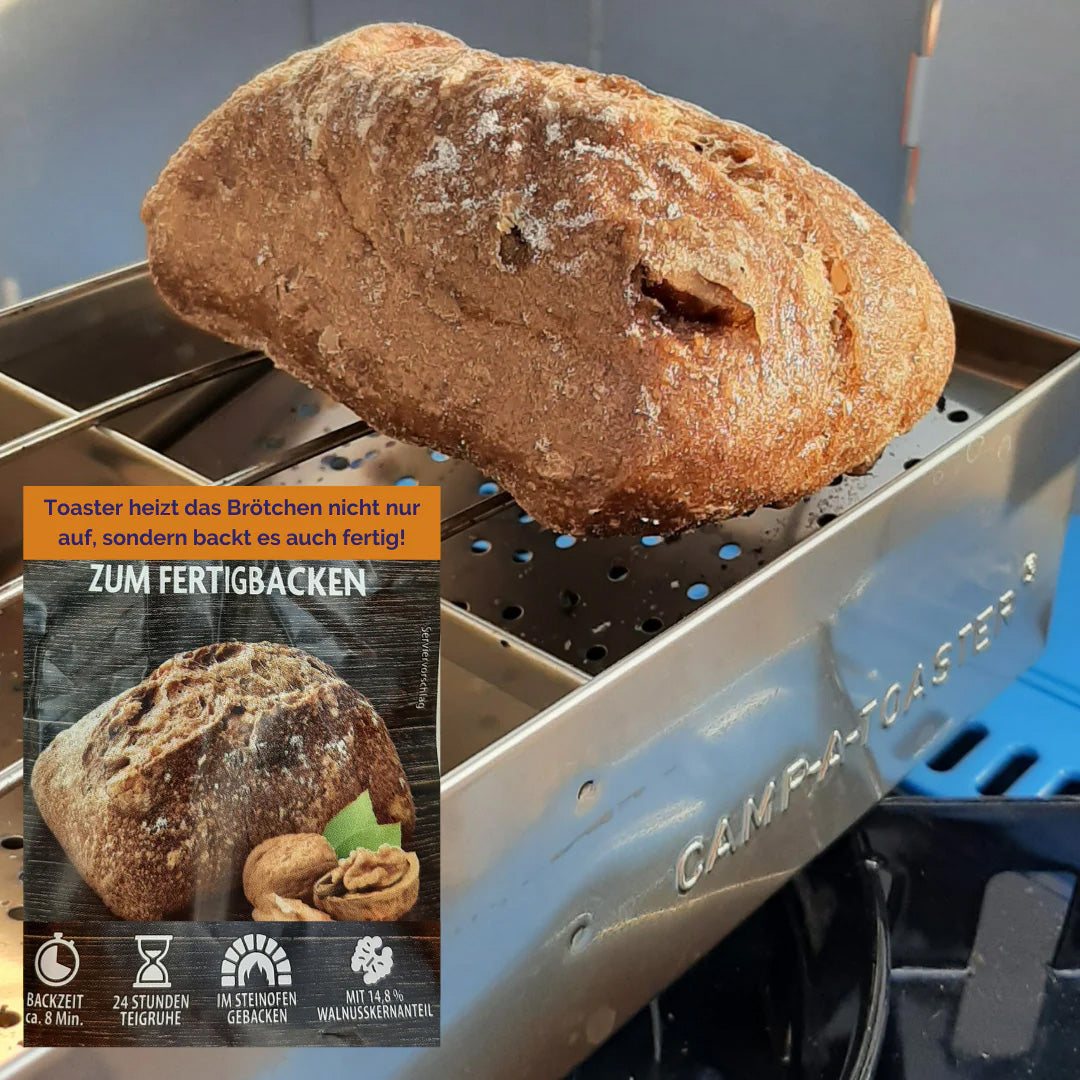 camping toaster gas CAMP-A-TOASTER® Edelstahl • Einzelteil • Bester 2-Scheiben-Camping-Toa – Peggy Peg Shop