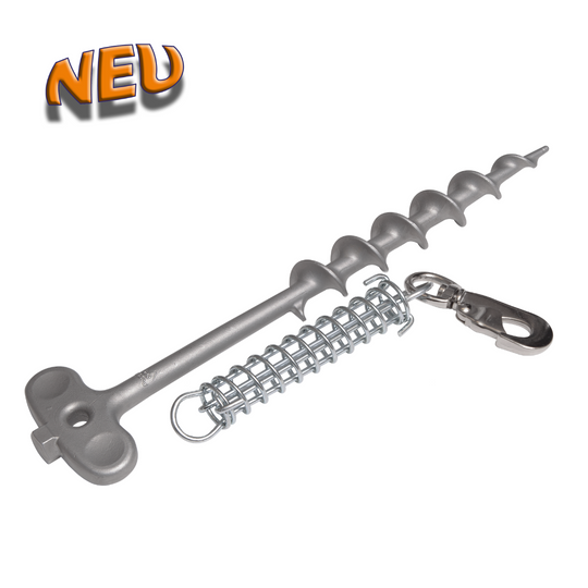 PetPeg • Single item (HP62) • Ground anchor with shock absorber for your beloved Pet!