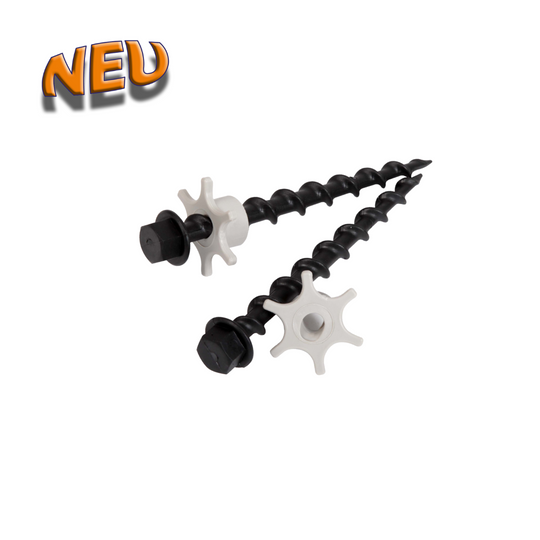 Screw-in Peg Peg&Stop Small (P&S S) 16cm • Pack of 6 (PP01) • for all anchor plates