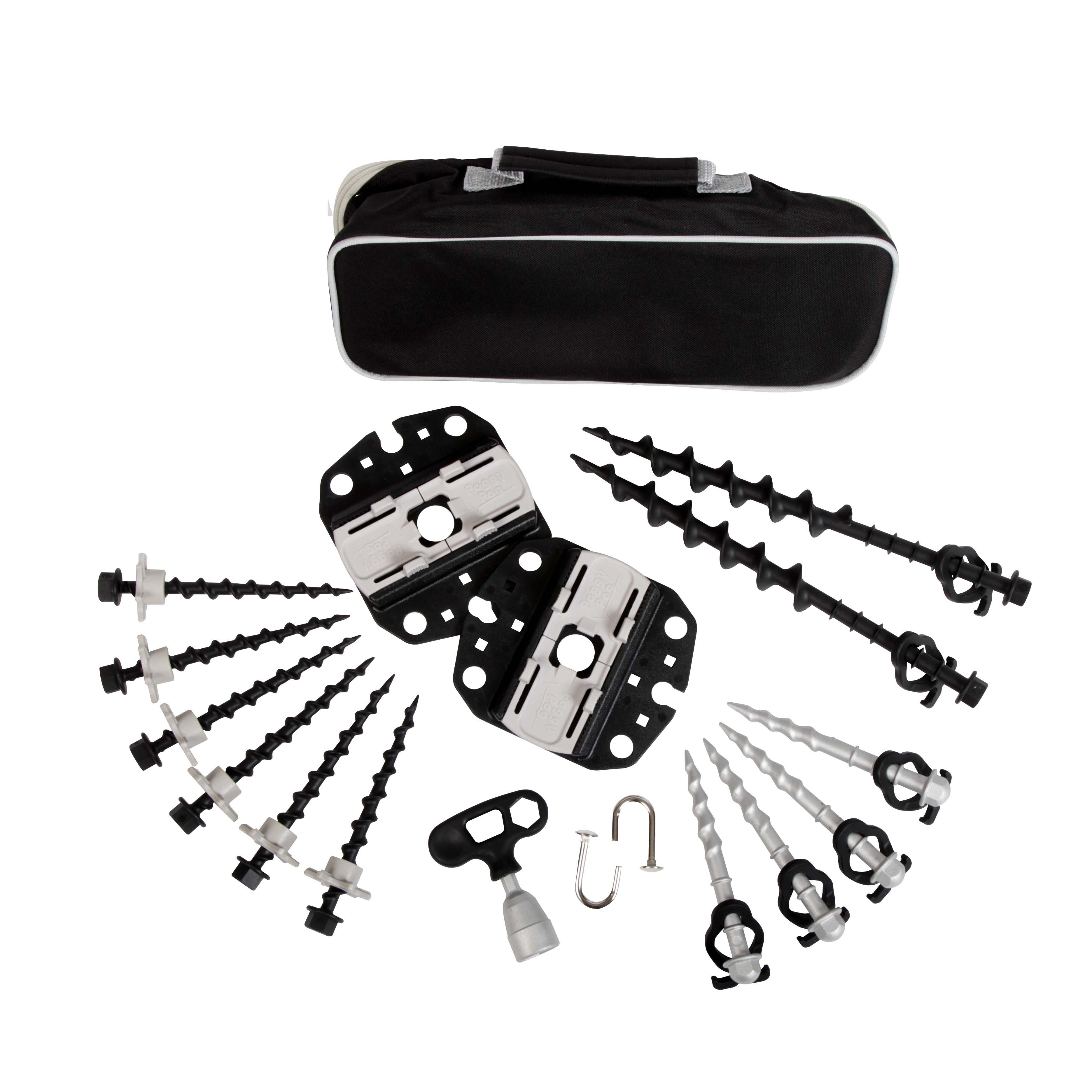 BlackEditon Fix&Go Peg&Stop Markisen Set von Peggy Peeg