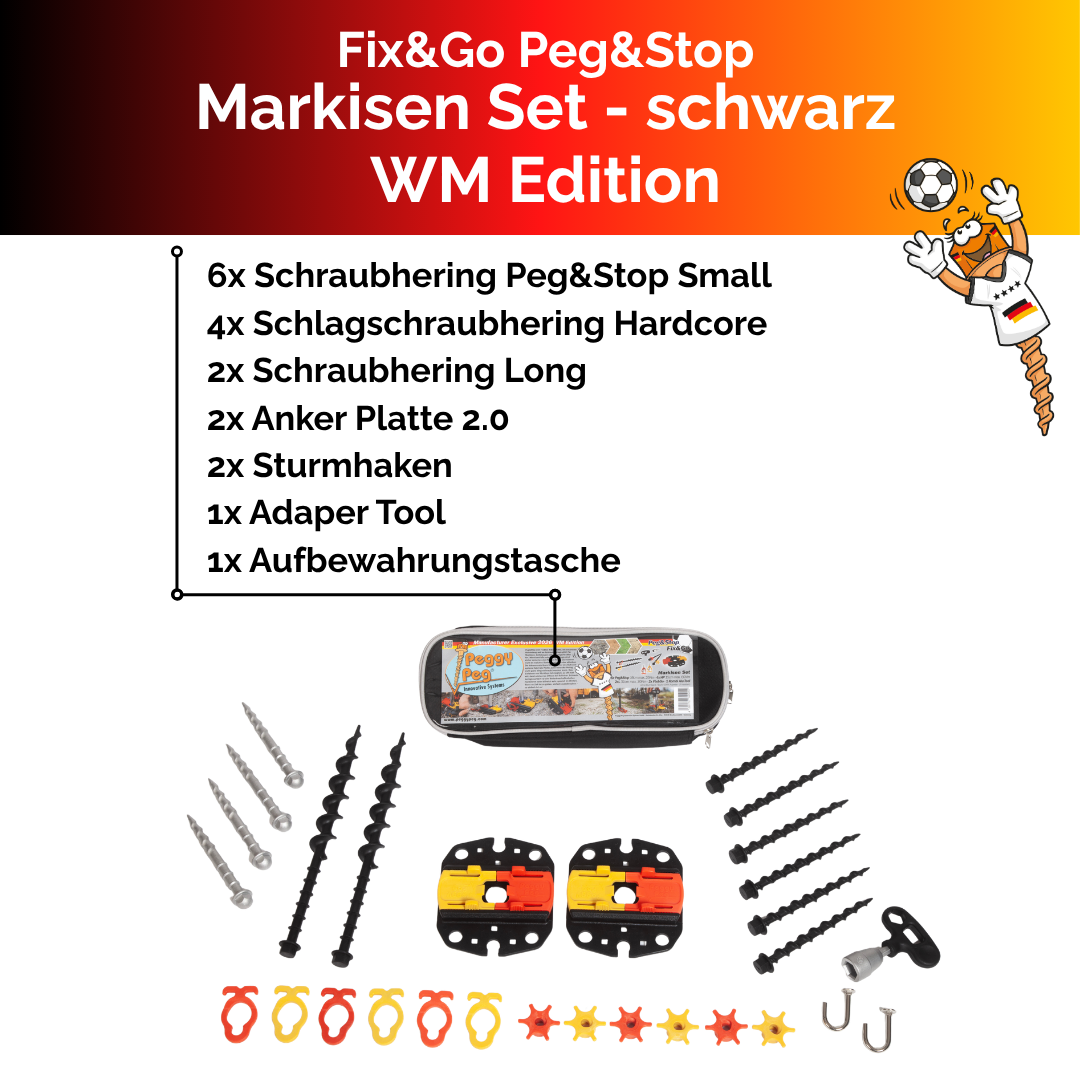 Markisen Set WM Edition - Inhalt