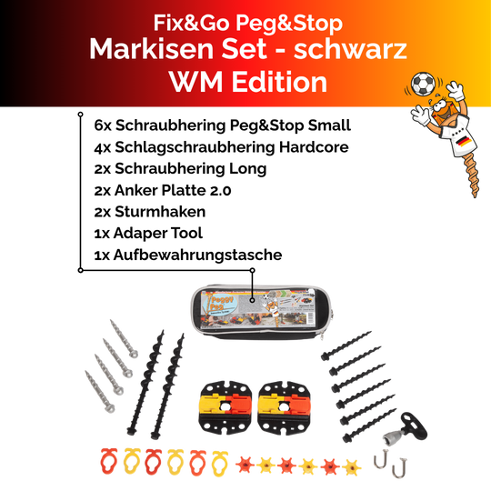 Markisen Set WM Edition - Inhalt