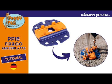 Fix&Go Anchor Plate 2.0 • Single item (PP16) • Thule Omnistor, Dometic & Fiamma Awning Anchor Plate (No Obelink fit!)