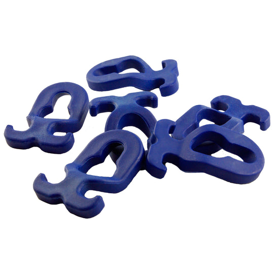 Haken Normal (N) blau zu Schraubhering N • 6er-Pack (PP07)