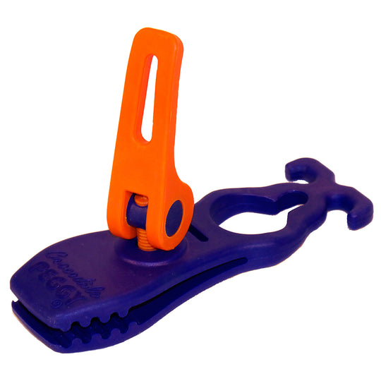 Crocodile PEGGY® Quick release clamp blue • Single item (spare part)