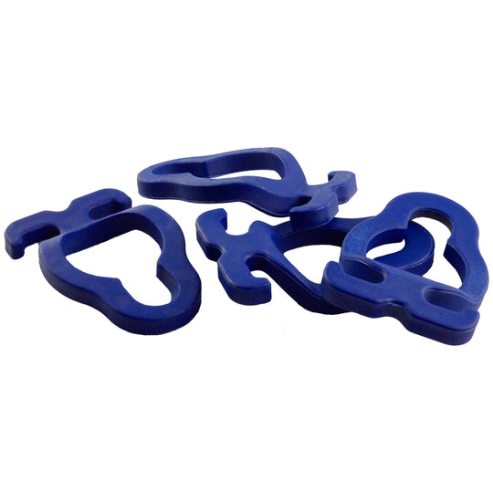 Haken Long (L) blau zu Schraubhering L, LA & HC • 4er-Pack (PP14)